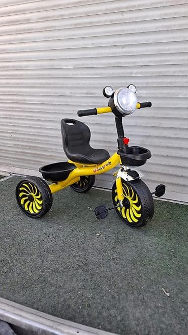 Детские велосипеды и трёхколёсные веломобили 1) Трёхколёсный at lalafo.kg Детские велосипеды и трёхколёсные веломобили 1) Трёхколёсный