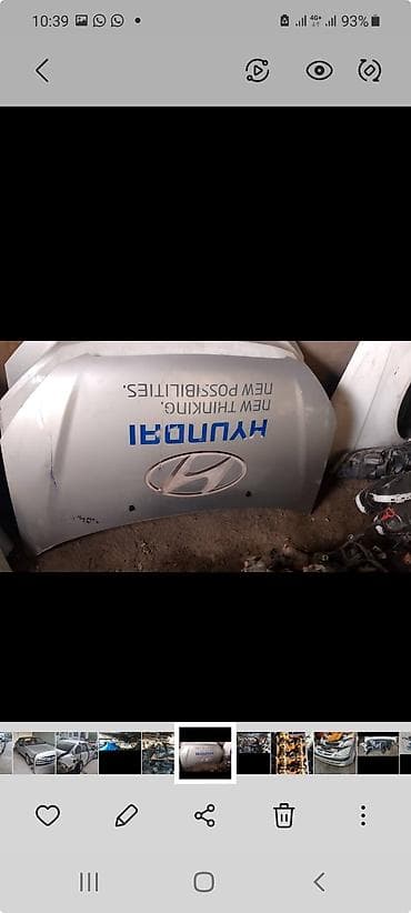 Капот Hyundai, Оригинал at lalafo.kg Капот Hyundai, Оригинал