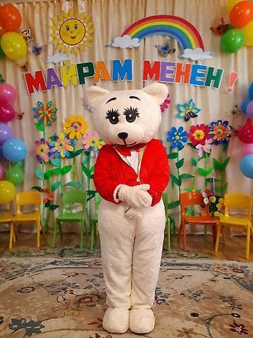 Ростовая кукла, Зверушка, Медведь at lalafo.kg Ростовая кукла, Зверушка, Медведь