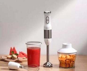 Погружной блендер/миксер 2-в-1 с насадками - Универсальный набор для at lalafo.kg Погружной блендер/миксер 2-в-1 с насадками - Универсальный набор для