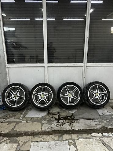 Колеса в сборе R 18, Комплект, Легковые, Литые, отверстий - 5 at lalafo.kg Колеса в сборе R 18, Комплект, Легковые, Литые, отверстий - 5