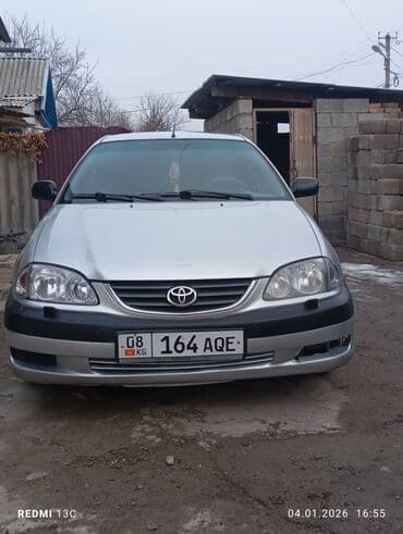 Toyota Avensis: 2001 г., 1.8 л, Механика, Бензин, Седан at lalafo.kg Toyota Avensis: 2001 г., 1.8 л, Механика, Бензин, Седан