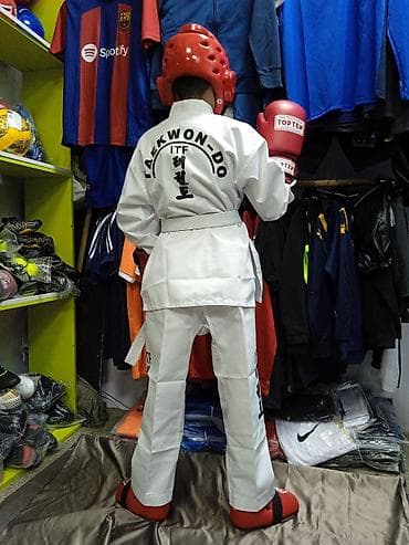 Кимоно для тхэквондо, кимоно тхэквондо кимоно для детей, детская at lalafo.kg Кимоно для тхэквондо, кимоно тхэквондо кимоно для детей, детская