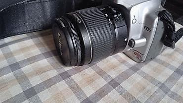Зеркальная камера Canon EOS Rebel XTi (серебристый корпус) с lalafo.kg да Зеркальная камера Canon EOS Rebel XTi (серебристый корпус) с