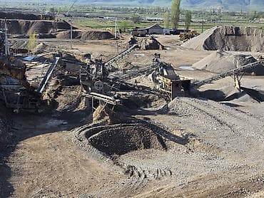 Дробильно-сортировочный комплекс для производства инертных материалов at lalafo.kg Дробильно-сортировочный комплекс для производства инертных материалов