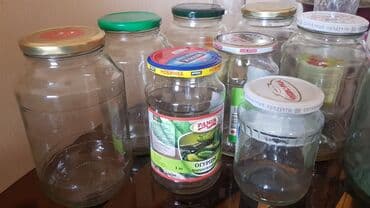 Банки с крышками и под ключ. Цена зависит от литража 300 гр, 500 гр at lalafo.kg Банки с крышками и под ключ. Цена зависит от литража 300 гр, 500 гр