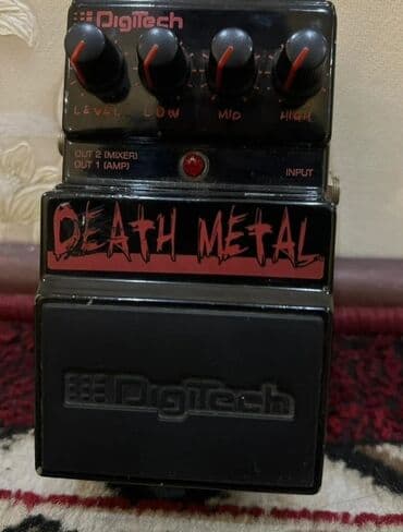 🎸 Digitech Death Metal Distortion 🎸 Мощная педаль дисторшна для at lalafo.kg 🎸 Digitech Death Metal Distortion 🎸 Мощная педаль дисторшна для
