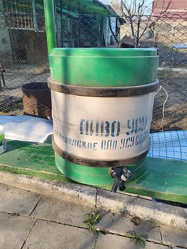 Бочка Пластик, Самовывоз at lalafo.kg Бочка Пластик, Самовывоз