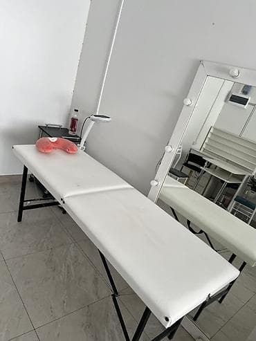 Складной косметологический/массажный стол - Двухсекционная at lalafo.kg Складной косметологический/массажный стол - Двухсекционная