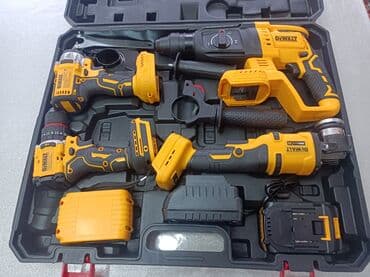 Набор аккумуляторного инструмента DEWALT в чемодане. Состав at lalafo.kg Набор аккумуляторного инструмента DEWALT в чемодане. Состав