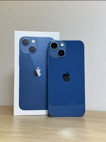 IPhone 13, Новый, 256 ГБ, Синий, Кабель, 86 % at lalafo.kg IPhone 13, Новый, 256 ГБ, Синий, Кабель, 86 %
