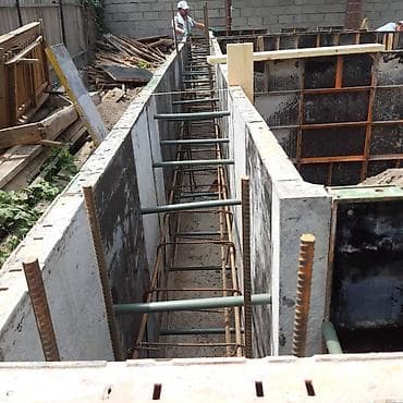 Монолитные железобетонные фундаменты и подпорные стены под ключ. - at lalafo.kg Монолитные железобетонные фундаменты и подпорные стены под ключ. -