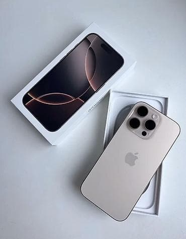 IPhone 15 Pro, Natural Titanium, Коробка at lalafo.kg IPhone 15 Pro, Natural Titanium, Коробка