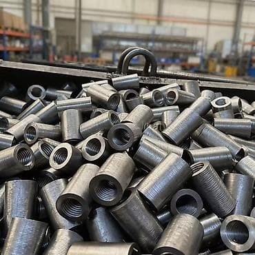 Haima: Муфты резьбовые для арматуры Назначение: - Соединение стержней lalafo.kg да — 4 Haima: Муфты резьбовые для арматуры Назначение: - Соединение стержней — 4