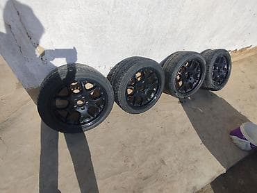 Колеса в сборе 215 / 35 / R 18, Лето, Б/у, Комплект, Литые, отверстий - 5 at lalafo.kg Колеса в сборе 215 / 35 / R 18, Лето, Б/у, Комплект, Литые, отверстий - 5