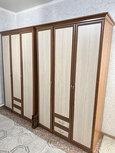Спальный гарнитур в классическом стиле, цвет сочетания: светлый at lalafo.kg Спальный гарнитур в классическом стиле, цвет сочетания: светлый