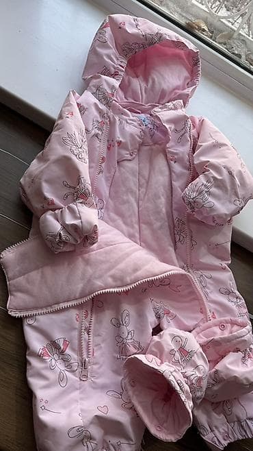 Комплект, цвет - Розовый, Б/у at lalafo.kg Комплект, цвет - Розовый, Б/у