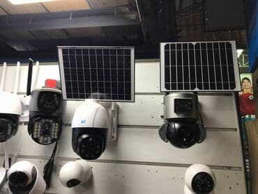 Солнечные поворотные камеры видеонаблюдения Описание: - Уличные at lalafo.kg Солнечные поворотные камеры видеонаблюдения Описание: - Уличные