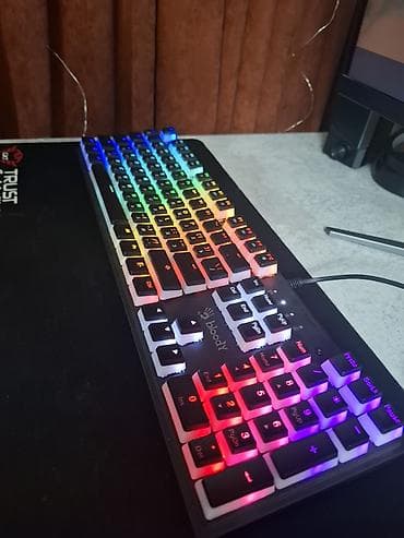 Клавиатура, Bloody, Проводное подключение, Размер: 100% at lalafo.kg Клавиатура, Bloody, Проводное подключение, Размер: 100%