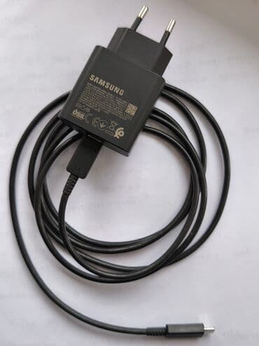 Зарядное устройство Samsung EP-TA800 (Super Fast Charging 45W) с at lalafo.kg Зарядное устройство Samsung EP-TA800 (Super Fast Charging 45W) с