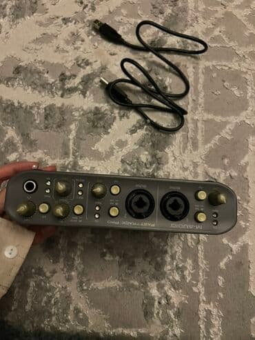 Аудиоинтерфейс M-Audio Fast Track Pro USB Описание и возможности: - at lalafo.kg Аудиоинтерфейс M-Audio Fast Track Pro USB Описание и возможности: -