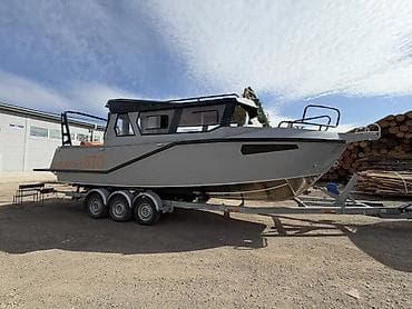 Лодка, Моторная, Алюминий at lalafo.kg Лодка, Моторная, Алюминий