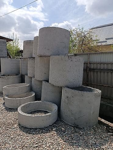 Дождеприемники: Железобетонное (ЖБИ) кольцо для септика Размер: 110 x 90 x 10 см at lalafo.kg — 1 Дождеприемники: Железобетонное (ЖБИ) кольцо для септика Размер: 110 x 90 x 10 см — 1