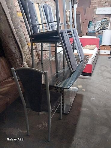 Кухонный стол и стул, Б/у, В рассрочку, Бесплатная доставка at lalafo.kg Кухонный стол и стул, Б/у, В рассрочку, Бесплатная доставка