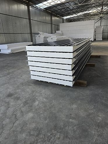 Толь: Сэндвич‑панели с утеплителем (ППС) - Назначение: ограждающие at lalafo.kg — 3 Толь: Сэндвич‑панели с утеплителем (ППС) - Назначение: ограждающие — 3