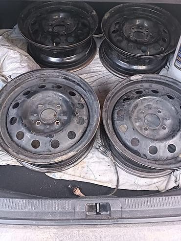 Железные Диски R 14 Volkswagen, Комплект, отверстий - 4, Б/у at lalafo.kg Железные Диски R 14 Volkswagen, Комплект, отверстий - 4, Б/у