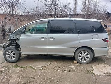 Toyota Estima/Previa (XR30/XR40), серебристый минивэн, кузов без at lalafo.kg Toyota Estima/Previa (XR30/XR40), серебристый минивэн, кузов без