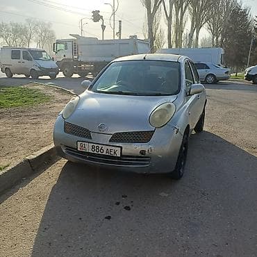 Nissan Micra: 2002 г., Автомат, Бензин, Хэтчбэк at lalafo.kg Nissan Micra: 2002 г., Автомат, Бензин, Хэтчбэк