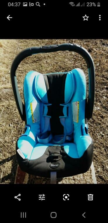 Автокресло, цвет - Голубой, Новый at lalafo.kg Автокресло, цвет - Голубой, Новый