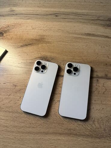 IPhone 16 Pro Max, White Titanium, Коробка, 100 % at lalafo.kg IPhone 16 Pro Max, White Titanium, Коробка, 100 %