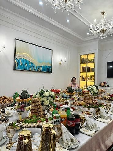 Выездные банкеты | Оформители, Повара | Фуршетный стол at lalafo.kg Выездные банкеты | Оформители, Повара | Фуршетный стол