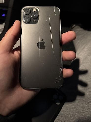 IPhone 11 Pro, Б/у, 64 ГБ, Space Gray, Чехол, 73 % at lalafo.kg IPhone 11 Pro, Б/у, 64 ГБ, Space Gray, Чехол, 73 %