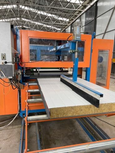 С завода Сэндвич-панели с металлическими листами и теплоизоляционным at lalafo.kg С завода Сэндвич-панели с металлическими листами и теплоизоляционным