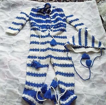 Комплект, цвет - Голубой, Б/у at lalafo.kg Комплект, цвет - Голубой, Б/у