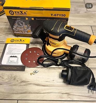 Эксцентриковая шлифмашина TEXA T-67150 высшего качества💯 - Тип at lalafo.kg Эксцентриковая шлифмашина TEXA T-67150 высшего качества💯 - Тип
