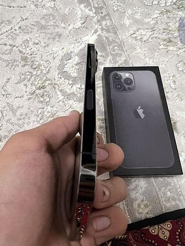 IPhone 13 Pro Max, 128 ГБ, Графит, Коробка, 82 % at lalafo.kg IPhone 13 Pro Max, 128 ГБ, Графит, Коробка, 82 %