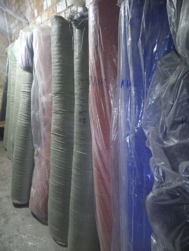 Рулоны ткани разных цветов. - Формат: большие рулоны, упакованы в at lalafo.kg Рулоны ткани разных цветов. - Формат: большие рулоны, упакованы в