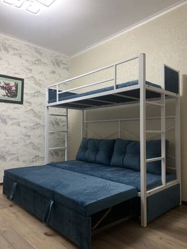 Спальный гарнитур, Новый, Двухъярусная кровать, Металл at lalafo.kg Спальный гарнитур, Новый, Двухъярусная кровать, Металл