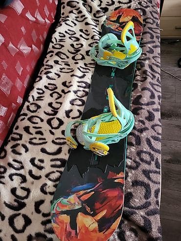 Burton, Универсальные, С креплениями, Б/у at lalafo.kg Burton, Универсальные, С креплениями, Б/у