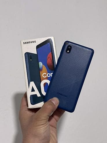 Samsung Galaxy A01 Core, 32 ГБ, цвет - Синий, 2 SIM at lalafo.kg Samsung Galaxy A01 Core, 32 ГБ, цвет - Синий, 2 SIM
