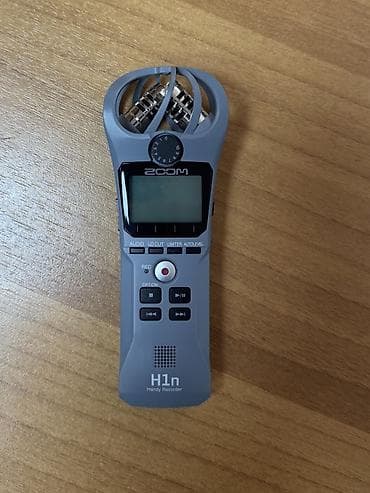 Портативный аудиорекордер Zoom H1n Handy Recorder (серый). Основные lalafo.kg да — 5 Портативный аудиорекордер Zoom H1n Handy Recorder (серый). Основные — 5