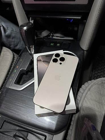 IPhone 16 Pro Max, Desert Titanium, Коробка, 98 % at lalafo.kg IPhone 16 Pro Max, Desert Titanium, Коробка, 98 %