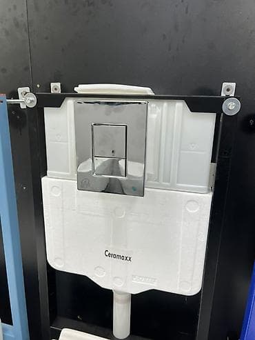 Инсталляция для подвесного унитаза Ceramaxx. - Встроенный пластиковый lalafo.kg да Инсталляция для подвесного унитаза Ceramaxx. - Встроенный пластиковый