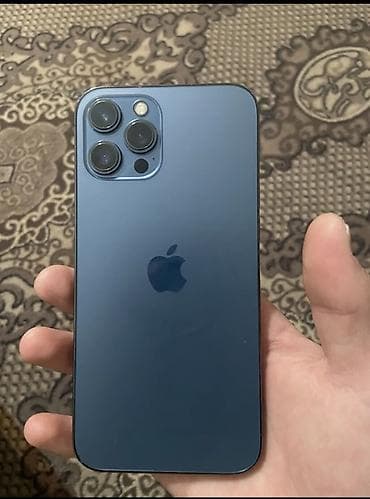 IPhone 12 Pro Max, Б/у, 128 ГБ, Pacific Blue, Чехол, 78 % at lalafo.kg IPhone 12 Pro Max, Б/у, 128 ГБ, Pacific Blue, Чехол, 78 %