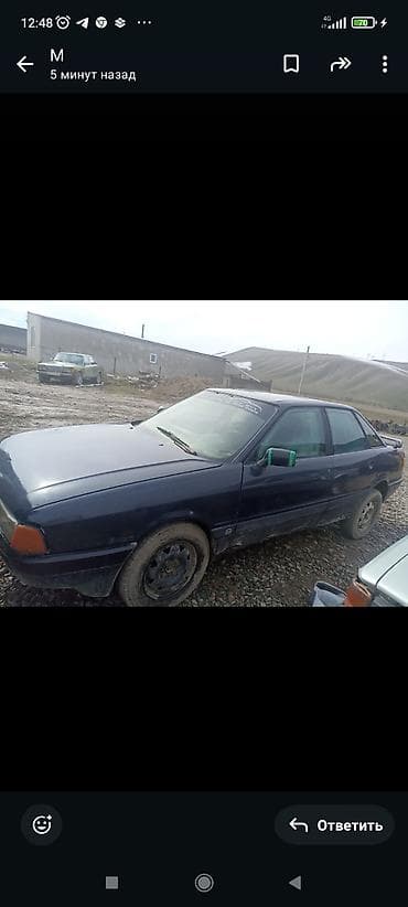 Audi 80: 1987 г., 1.8 л, Механика, Бензин, Седан at lalafo.kg — 3 Audi 80: 1987 г., 1.8 л, Механика, Бензин, Седан — 3
