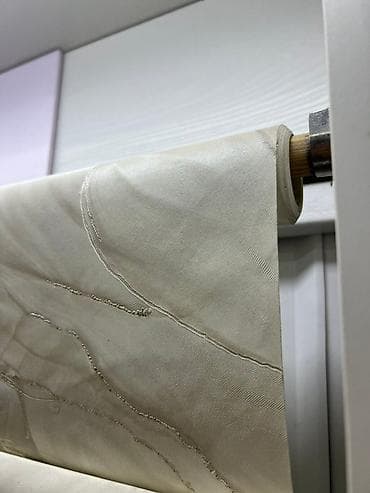 Ткань декоративная в рулоне - Цвет: сливочно-бежевый (перламутровый at lalafo.kg Ткань декоративная в рулоне - Цвет: сливочно-бежевый (перламутровый